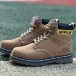 Caterpillar Crystal Sole Light Brown Boots - Durable Outdoor Shoes