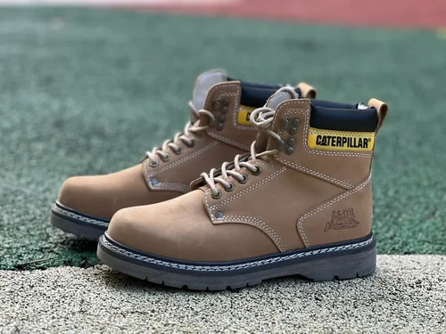 Caterpillar Crystal Sole Light Brown Boots - Durable Outdoor Shoes