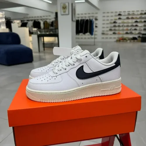 Nike Air Force 1 White Black Obsidian FZ6768-100