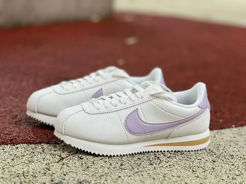 Nike Cortez White Purple Classic Sneakers FJ4608-133