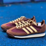 Adidas SL 72 Brown Purple Yellow Retro Sneakers IE3425