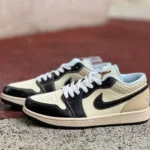 Air Jordan 1 Low HQ3437-101 Black Brown Retro