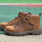 Caterpillar WP Series Mid Brown Boots - Durable Outdoor Ankle Boots