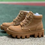 Louis Vuitton x Timberland Brown Boots