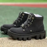 Louis Vuitton x Timberland Black Boots