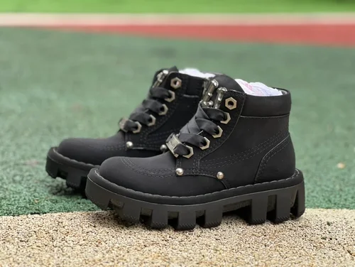 Louis Vuitton x Timberland Black Boots