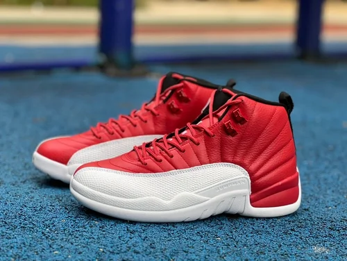 Air Jordan 12 White Red Retro 130690-600