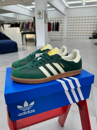 Adidas Originals Samba Green White IE0872