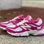 New Balance 9060 White Pink Rose Pure Original Retro Running Shoes U9060FP