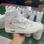 LJR AJ1 Off-White Pure White Europe Exclusive