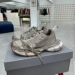 Balenciaga 10th Gen 3XL Distressed Brown Sneakers