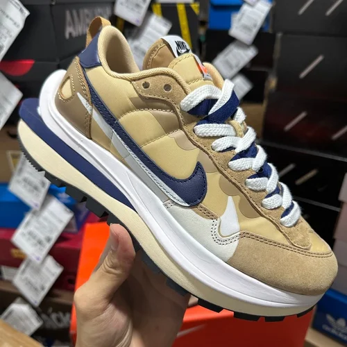 Nike x Sacai Vaporwaffle Khaki Women's Sneakers