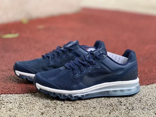 Nike Air Max 2013 Navy Blue Cushioned Running Shoes FZ4140-419