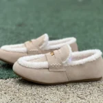 MIU MIU Cotton Shoes Beige Grey