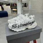 Balenciaga 4.0 Track Logo Graffiti Sneakers