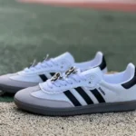 Adidas Samba OG White Grey Black Retro Sneakers IH3371