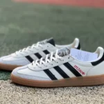 Adidas Handball Beige Black Red Retro Sneakers JH6398