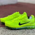 Nike Air Max 2013 Neon Green Cushioned Running Shoes HF3660-700