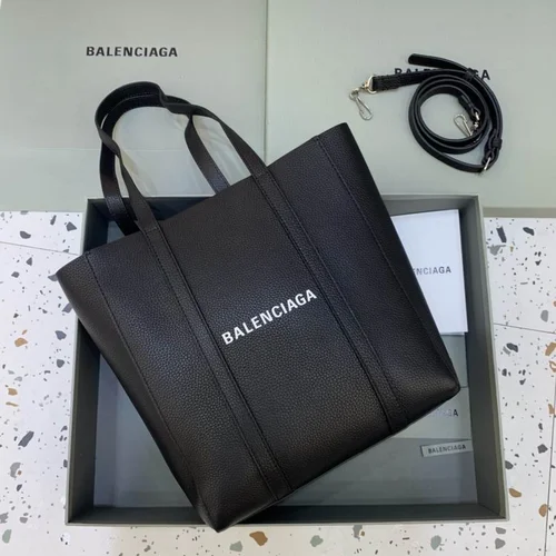Balenciaga Large Tote Bag Original Canvas Leather Luxury