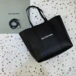 Balenciaga Large Tote Bag Original Canvas Leather Luxury