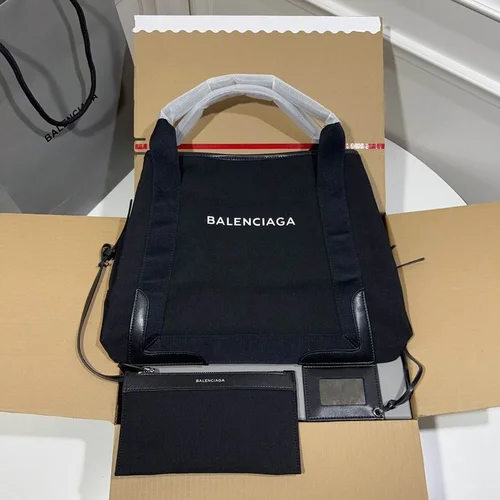 Balenciaga Large Tote Bag Original Canvas Leather Luxury