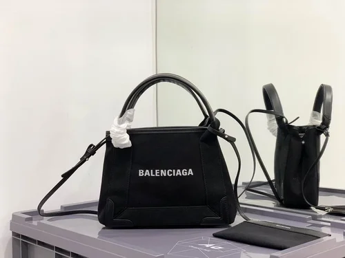 Balenciaga Large Tote Bag Original Canvas Leather Luxury
