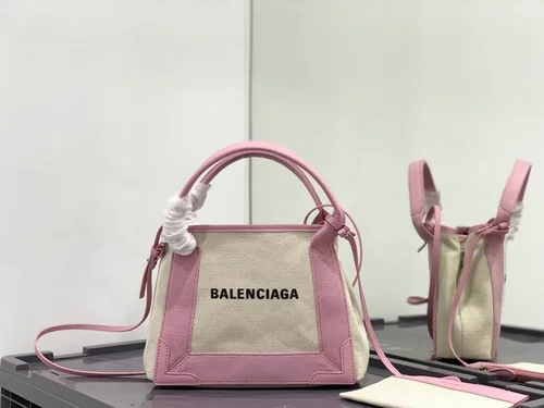 Balenciaga Large Tote Bag Original Canvas Leather Luxury