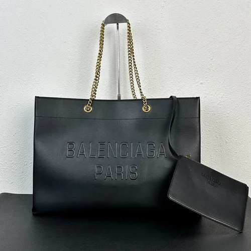 Balenciaga Large Tote Bag Original Canvas Leather Luxury