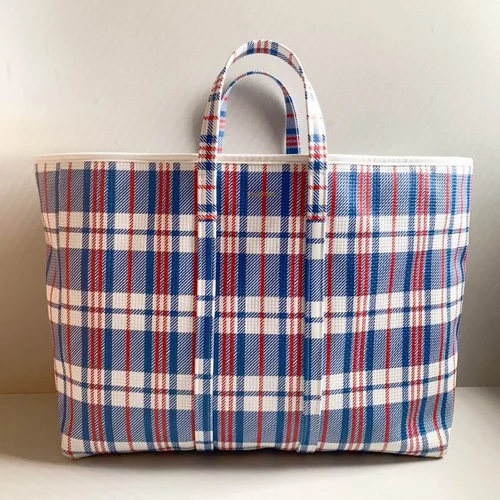 Balenciaga Large Tote Bag Original Canvas Leather Luxury