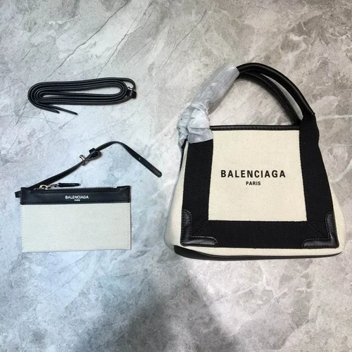 Balenciaga Large Tote Bag Original Canvas Leather Luxury