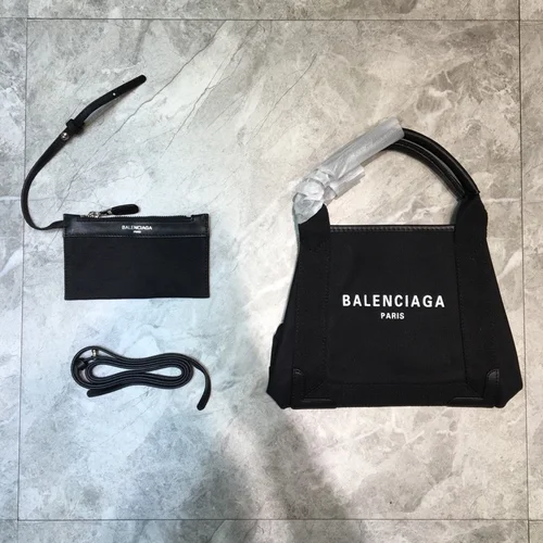 Balenciaga Large Tote Bag Original Canvas Leather Luxury