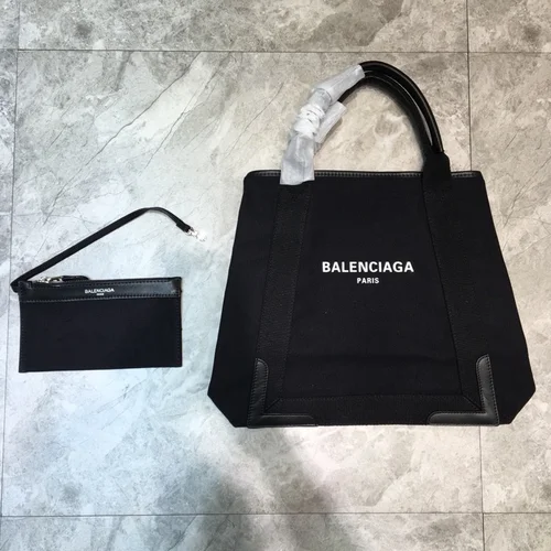 Balenciaga Large Tote Bag Original Canvas Leather Luxury