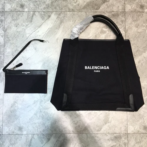Balenciaga Large Tote Bag Original Canvas Leather Luxury