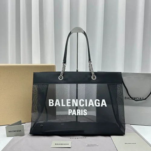 Balenciaga Large Tote Bag Original Canvas Leather Luxury