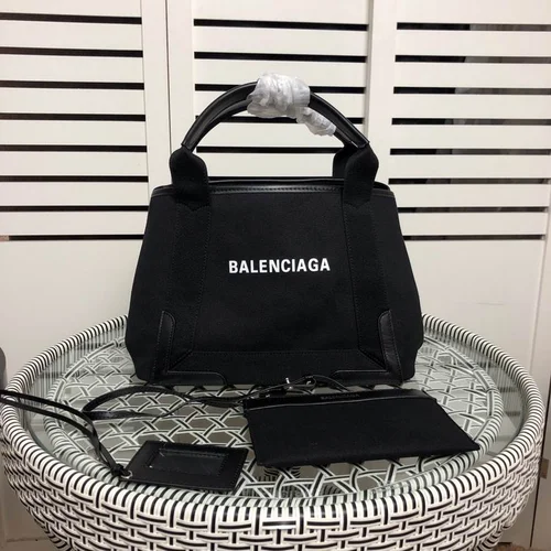 Balenciaga Large Tote Bag Original Canvas Leather Luxury