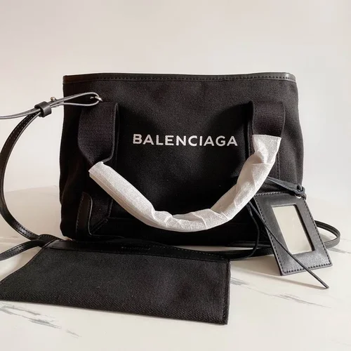 Balenciaga Large Tote Bag Original Canvas Leather Luxury