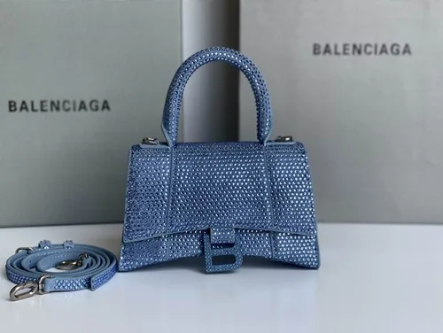 Balenciaga Hourglass Small Top Handle Bag Women Luxury Iconic
