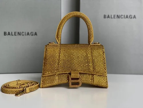 Balenciaga Hourglass Small Top Handle Bag Women Luxury Iconic