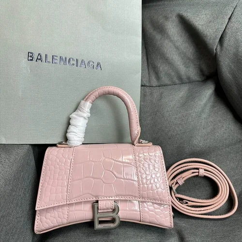 Balenciaga Hourglass Small Top Handle Bag Women Luxury Iconic
