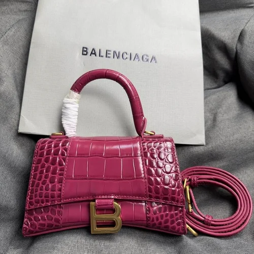 Balenciaga Hourglass Small Top Handle Bag Women Luxury Iconic