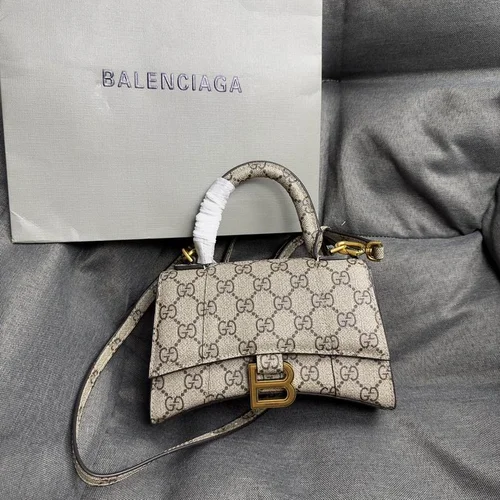 Balenciaga Hourglass Small Top Handle Bag Women Luxury Iconic