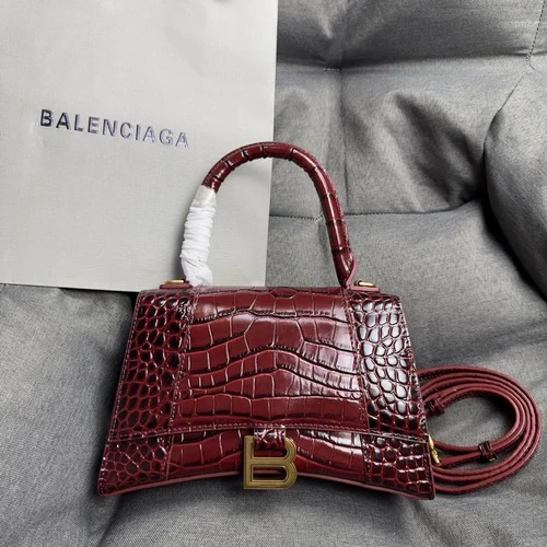 Balenciaga Hourglass Small Top Handle Bag Women Luxury Iconic