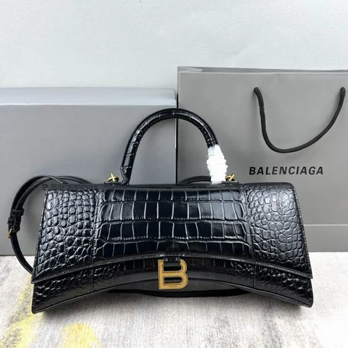 Balenciaga Hourglass Small Top Handle Bag Women Luxury Iconic