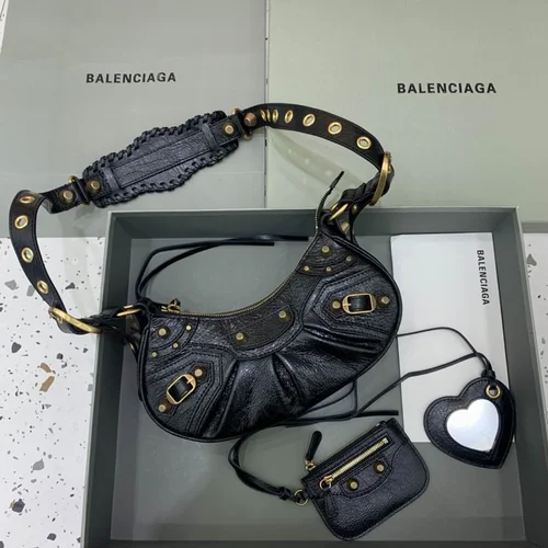 Balenciaga Le Cagole One Shoulder Bag Women Luxury Studded