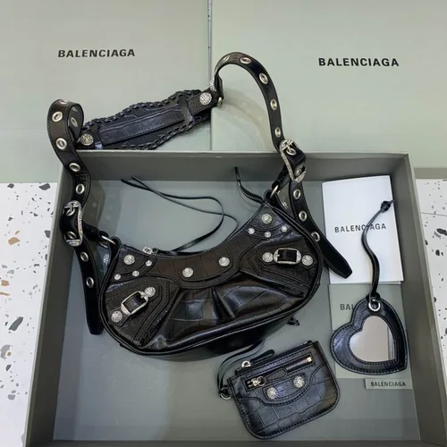 Balenciaga Le Cagole One Shoulder Bag Women Luxury Studded