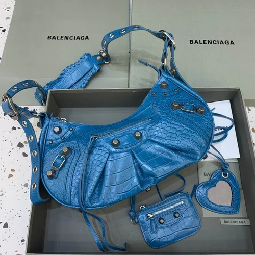 Balenciaga Le Cagole One Shoulder Bag Women Luxury Studded
