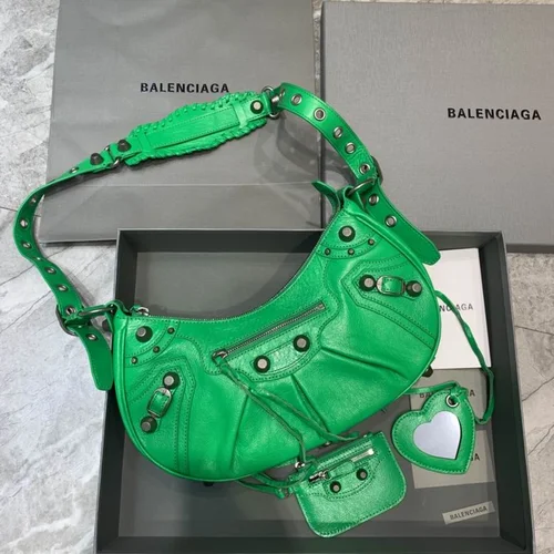 Balenciaga Le Cagole One Shoulder Bag Women Luxury Studded
