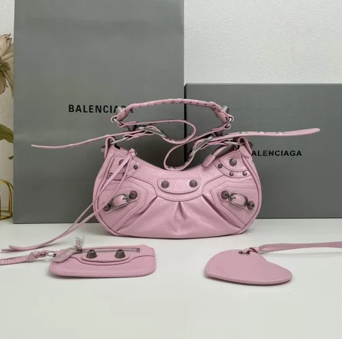 Balenciaga Le Cagole One Shoulder Bag Women Luxury Studded