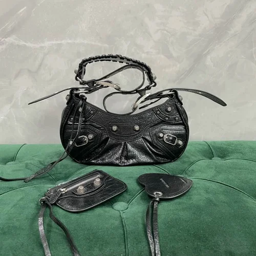 Balenciaga Le Cagole One Shoulder Bag Women Luxury Studded