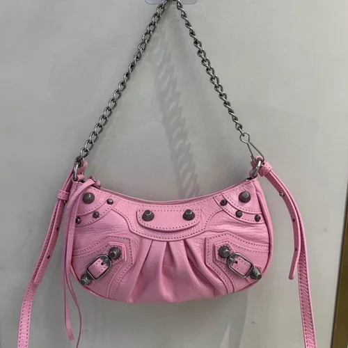 Balenciaga Le Cagole One Shoulder Bag Women Luxury Studded